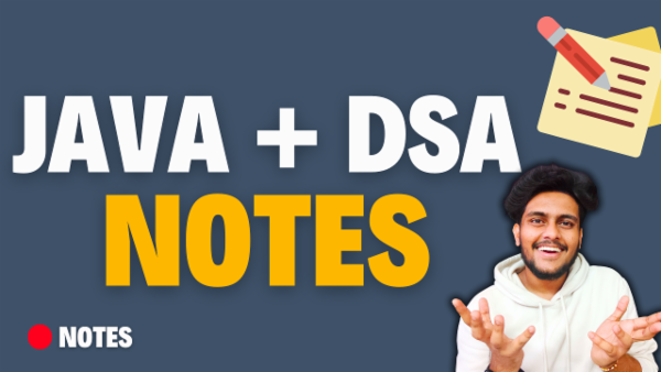 Java & DSA Notes in Telugu - Placement Study Material | CodeWithSwaroop